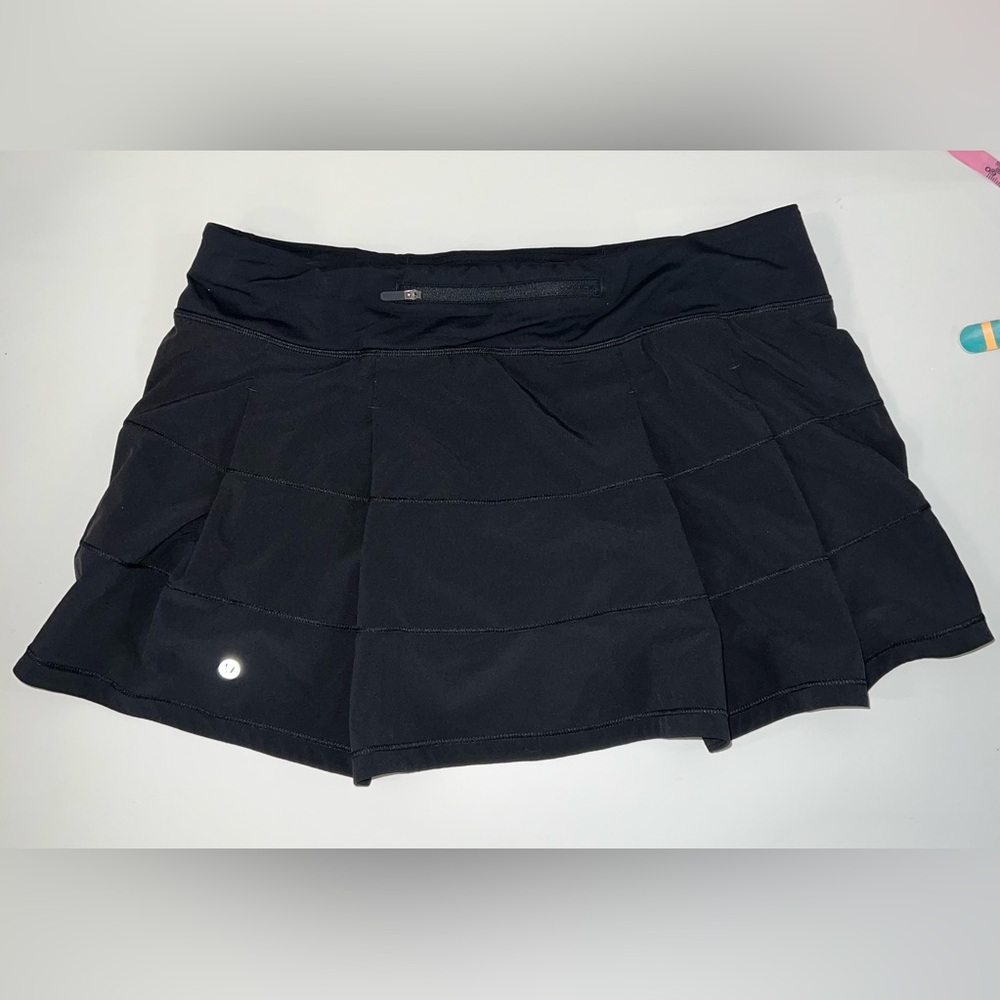lululemon athletica Black Athletic Skort